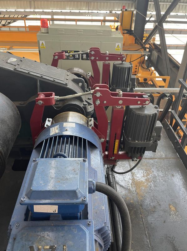 湖北黃岡冶金用天車SB100現場指導調試